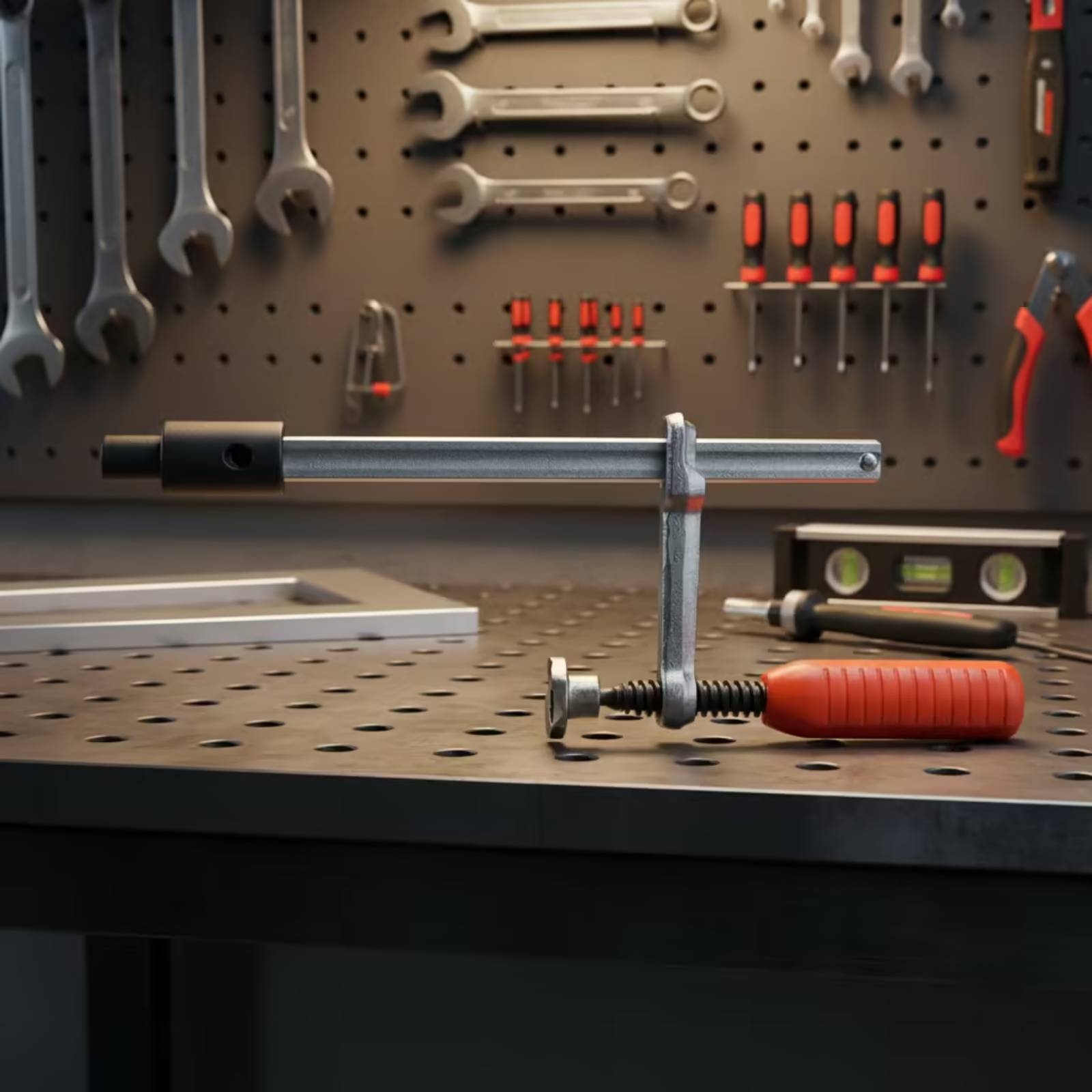 Tools For Fabrication Workshop - Metalworking Fixture Clamp High-Strength Insert Clamp