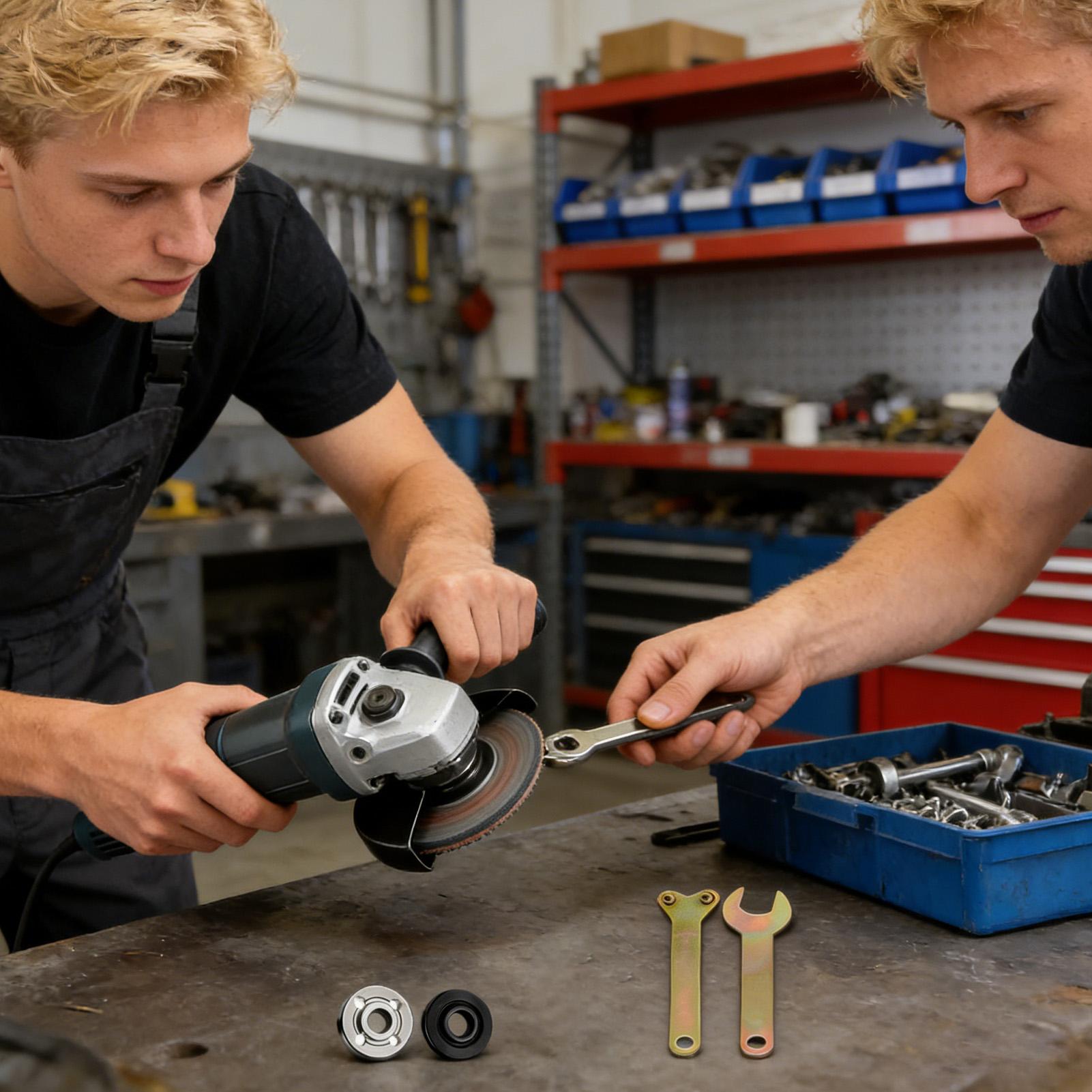 Workshop Cutting Tools - Angle Grinder Nut Electric Drill Wrench