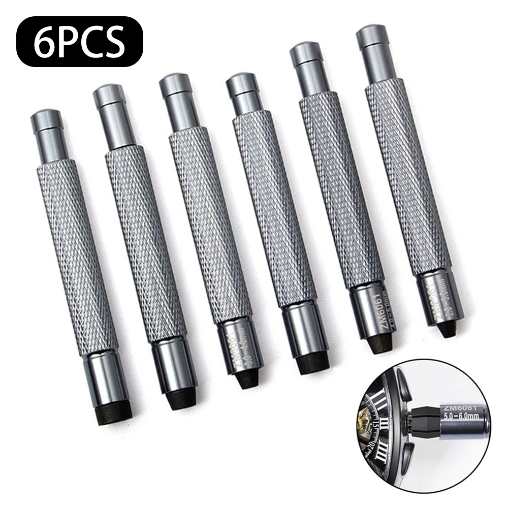 Workshop Cutting Tools - 6Pcs Watch Crown Winding Tool Manual