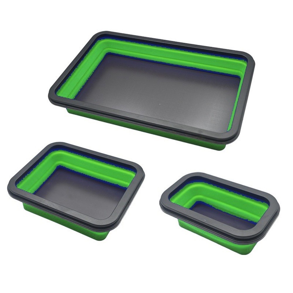 Collapsible Magnetic Silicone  - đánh giá và giá Magnetic Parts Tray