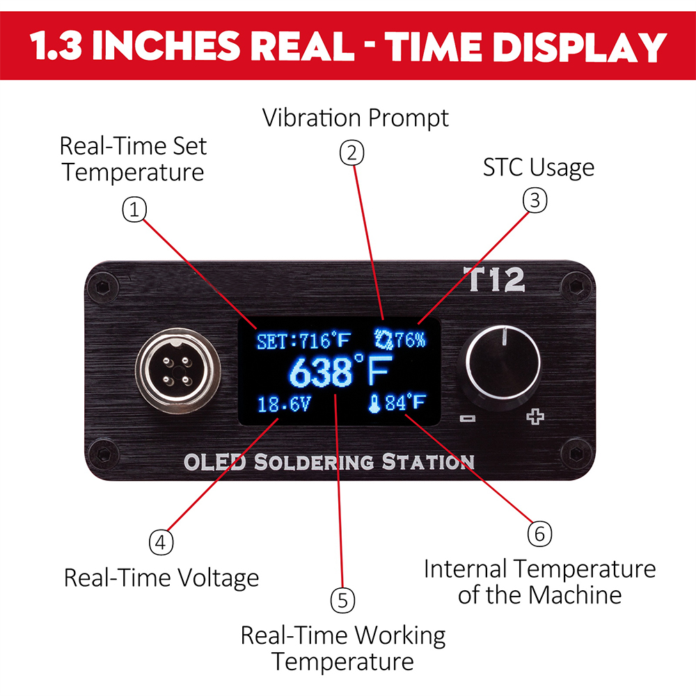 OLED T12 Soldering Iron Statio - đánh giá và giá Milwaukee Drill M12 Fuel