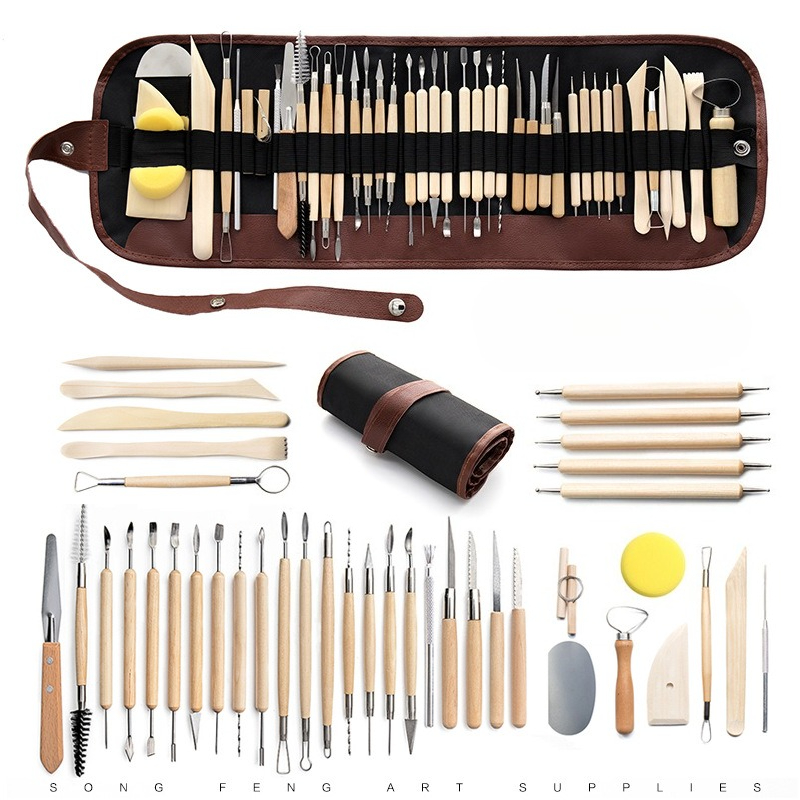 32 piece pottery tools set/Han - đánh giá và giá Tools Qa