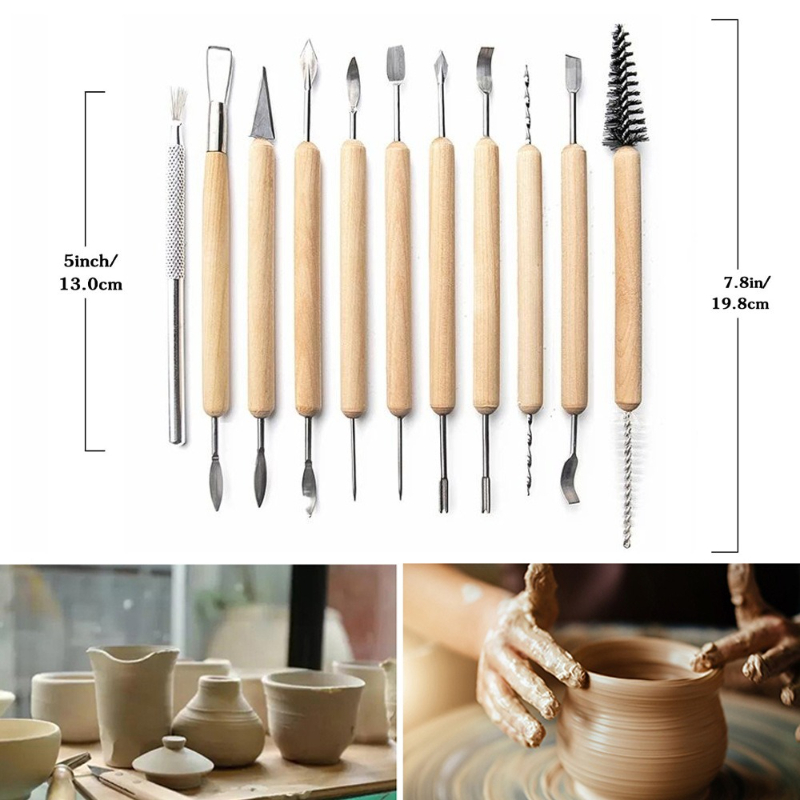 32 piece pottery tools set/Han - đánh giá và giá Tools Qa