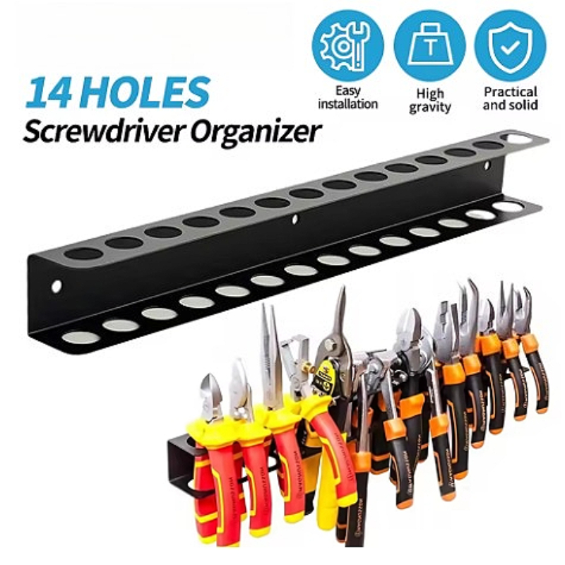 Steel Wall Mount Screwdriver W - đánh giá và giá Workshop Tools Display