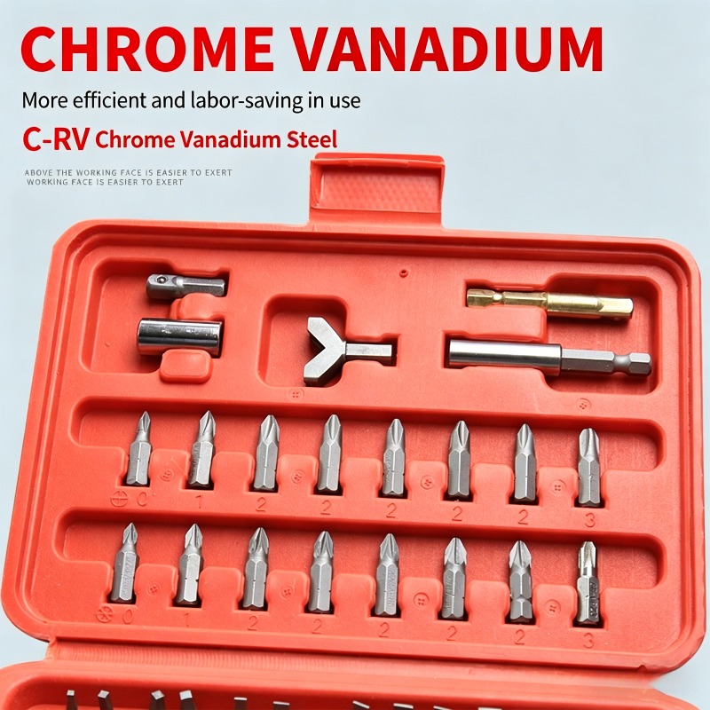 100PCS Screwdriver Bit Set, Ho - đánh giá và giá Workshop Tools Uses