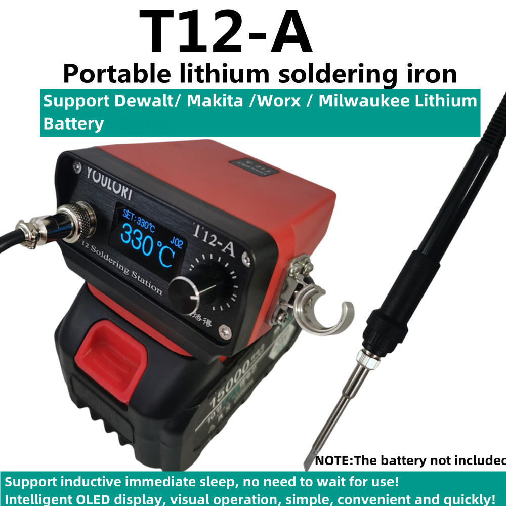 YOULORT T12 Cordless Soldering - đánh giá và giá Milwaukee Drill M12 Fuel
