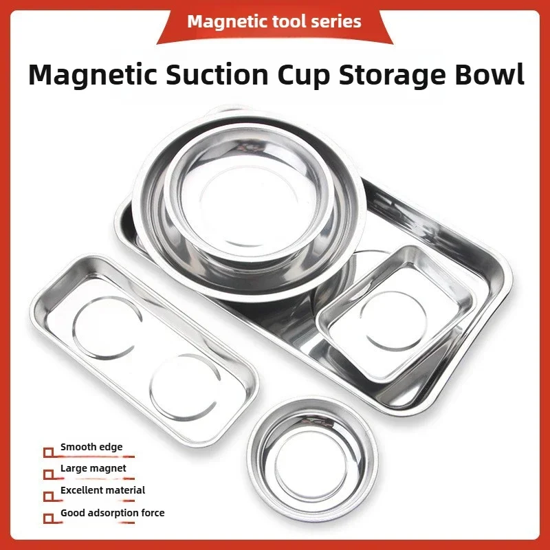 Square Magnetic Bowl, Durable  - đánh giá và giá Magnetic Parts Tray