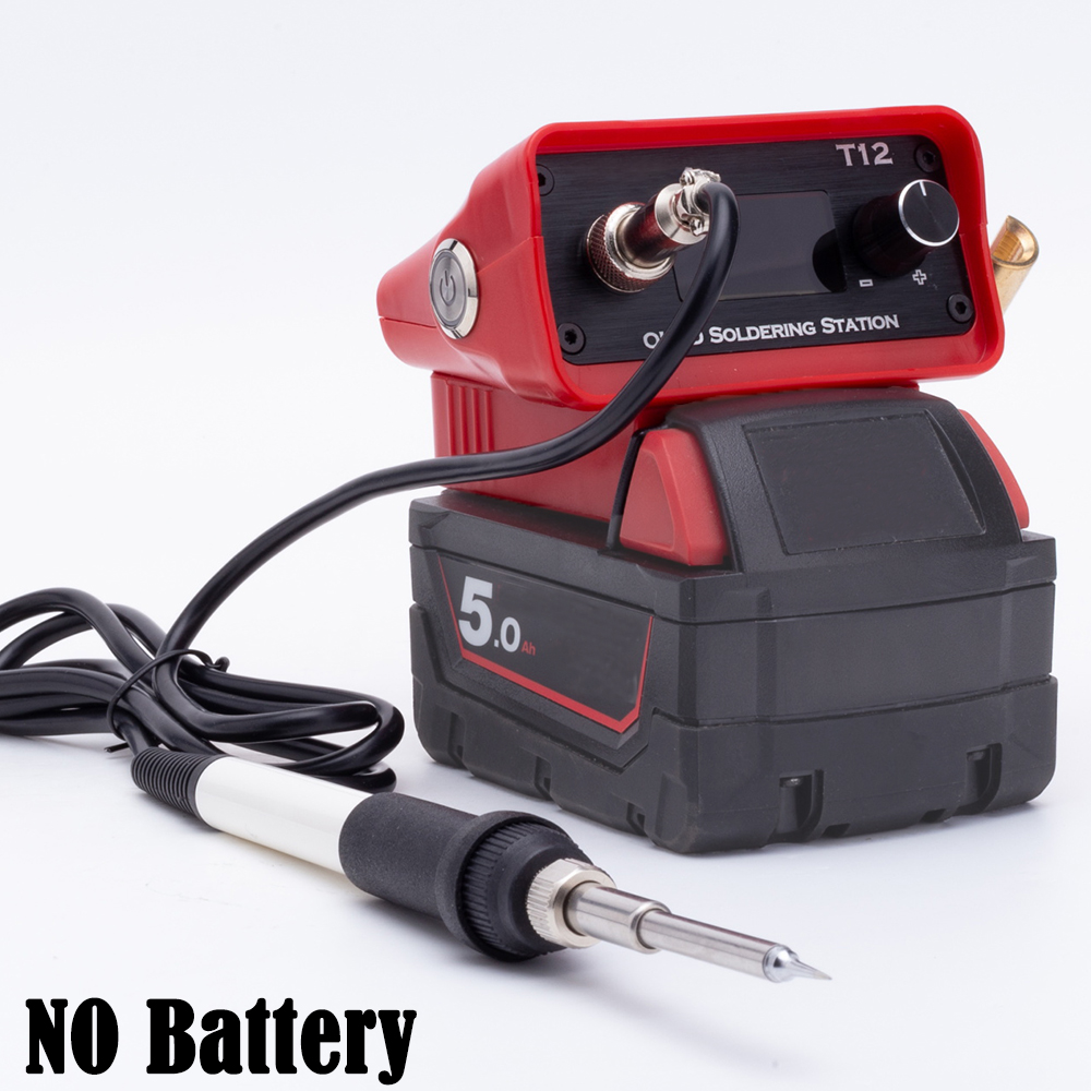 Cordless OLED T12 Soldering Ir - đánh giá và giá Milwaukee Drill M12 Fuel