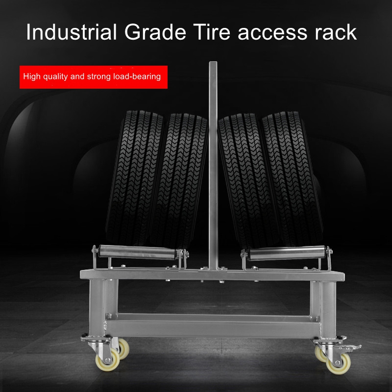 Auto workshop mobile tire rack - đánh giá và giá Workshop Tools Display