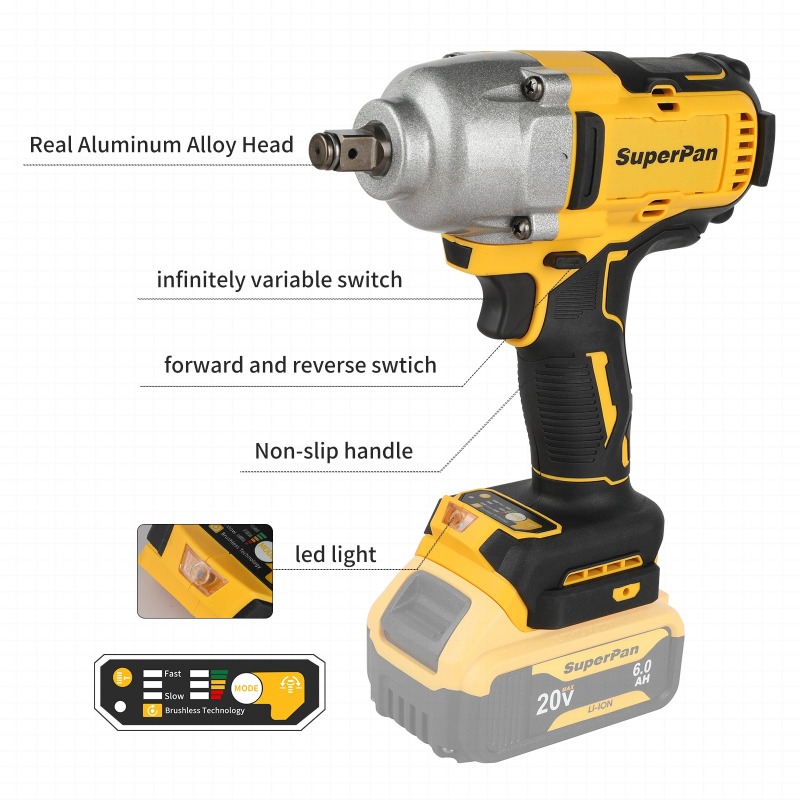 High Torque Cordless Impact Wr - đánh giá và giá Workshop Tools Uses